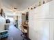 Bright laundry room with extra storage and desk area at 1743 Wilshire Ct, Lakeland, FL 33813