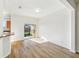 Sun-drenched room features laminate flooring, large sliding glass door, and neutral paint at 2938 Rodrick Cir, Orlando, FL 32824