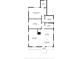 Layout of a home with labeled rooms including the primary bedroom, bathroom, laundry, and kitchen at 3925 Ne 92Nd Pl, Anthony, FL 32617