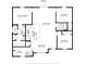 Floor plan shows three bedrooms, two baths, living room, kitchen, and utility room at 3230 Baird Ave, Lakeland, FL 33805