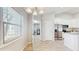 Bright kitchen area that is open to the living space and has luxury vinyl flooring throughout at 3230 Baird Ave, Lakeland, FL 33805