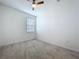 Bright bedroom with carpet flooring and a ceiling fan at 6244 Great Bear Dr, Lakeland, FL 33805