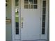 Inviting front door with sidelights and transom window for added natural light at 2502 Vine St, Orlando, FL 32806