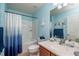 Bathroom with a bathtub and shower combination at 4067 Sw 46Th Ter, Ocala, FL 34474