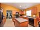 Bright kitchen with ample counter space and cabinetry, perfect for meal preparation and storage at 4067 Sw 46Th Ter, Ocala, FL 34474
