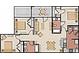 Detailed floorplan showing layout of home's bedrooms, bathrooms, kitchen, living areas, and furnishings at 8010 Tuscany Way # 5301, Davenport, FL 33896