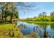 Scenic water view with pond and lush green surroundings at 4942 Cr 300, Lake Panasoffkee, FL 33538