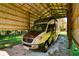 Secure RV storage structure, providing protection from the elements for your recreational vehicle at 4942 Cr 300, Lake Panasoffkee, FL 33538