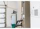 The basement features a modern HVAC system and water heater, ensuring efficient climate control at 1229 Sebastian Cv, Lake Mary, FL 32746