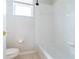 Full bath featuring a tiled shower and tub combination with new fixtures at 1229 Sebastian Cv, Lake Mary, FL 32746