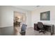 Functional home office with a modern design, offering a productive workspace at 4754 Golden Knight Blvd, Kissimmee, FL 34746