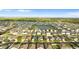 Scenic aerial shot highlighting the property's location within a well-planned community near a tranquil lake at 1532 Axel Cir, Winter Haven, FL 33880