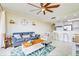 Comfortable living room with stylish decor, ample seating, and a welcoming atmosphere at 13415 Blue Heron Beach Dr # 1201, Orlando, FL 32821