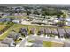 Aerial view of the home set within a planned community, near ponds and green spaces for recreational enjoyment at 1773 Yellow Trl, Lakeland, FL 33801