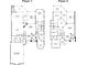 Detailed floor plan showcasing the layout of the first and second floors, including room dimensions and features at 7769 Summerlake Pointe Blvd, Winter Garden, FL 34787