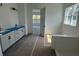Bathroom featuring double vanity with white cabinets and modern fixtures at 3611 Chelsea St, Orlando, FL 32803
