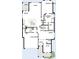 Detailed first-floor plan showing layout of kitchen, Gathering room, and owner's suite at 3611 Chelsea St, Orlando, FL 32803