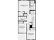 Upstairs floorplan with a primary suite, bath, and two bedrooms at 2545 Penguin Blvd, Davenport, FL 33837