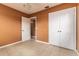 Bedroom with closet and tile flooring at 824 Interlake Dr, Lakeland, FL 33801