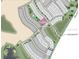 Plot plan view showing new home site within a Primary-planned community at 7396 Capstone Dr, Groveland, FL 34736