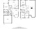 Detailed floor plan showcasing the layout of the house, including room dimensions and overall square footage at 14110 Sapphire Bay Cir, Orlando, FL 32828