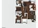 3D rendering of the second floor layout, including bedrooms, living spaces and bathrooms at 14110 Sapphire Bay Cir, Orlando, FL 32828