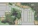 Community site plan featuring home locations and surrounding wetland conservation areas at 2537 Penguin Blvd, Davenport, FL 33837