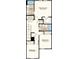 Floor plan showcasing the layout of the second floor, including bedrooms at 2565 Penguin Blvd, Davenport, FL 33837