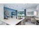 Open concept living room and kitchen with great natural light and neutral color palette at 2565 Penguin Blvd, Davenport, FL 33837