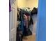Walk-in closet featuring wire shelving and hanging rods for ample storage space at 14417 Jasmine Glen Dr, Orlando, FL 32824