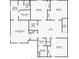 Second floor plan displaying the layout of the primary bedroom, bathroom, loft, and additional bedrooms at 754 Andalusia Loop, Davenport, FL 33837
