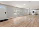 Inviting living room featuring hardwood floors and ample space to entertain at 4609 Creek Meadow Trl, Lakeland, FL 33810