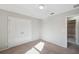 Bedroom with neutral carpeting, a double door closet, and natural light at 4706 Rockvale Dr, Kissimmee, FL 34758