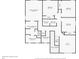 Second floor plan featuring multiple bedrooms, bathrooms, a laundry room, and a loft at 4706 Rockvale Dr, Kissimmee, FL 34758