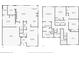 Floor plans for levels one and two featuring living room, kitchen, bedrooms, bathrooms, and loft at 4706 Rockvale Dr, Kissimmee, FL 34758