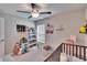 This room has fun decorations, a nice ceiling fan and plenty of space for playing at 1792 Yellow Trl, Lakeland, FL 33801