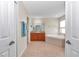 Spacious bathroom features a soaking tub, tiled floor and vanity with storage at 15213 Sw 14Th Avenue Rd, Ocala, FL 34473