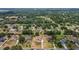 Expansive aerial view of a lush community showcasing homes amid mature trees and green spaces at 32421 Wolfs Trl, Sorrento, FL 32776