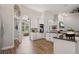 Bright, well-designed kitchen featuring modern appliances and ample counter space at 32421 Wolfs Trl, Sorrento, FL 32776