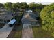 An overhead view showing the home and surrounding landscaping at 3247 S Polk Ave, Lakeland, FL 33803