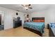 Main bedroom features a large bed and plenty of closet space at 4305 Hamilton Rd, Lakeland, FL 33811
