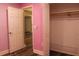 The bedroom has a nice closet and a view into the other room at 3821 Whitedove Dr, Lakeland, FL 33812