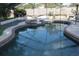 Screened pool with a beautiful spa and plenty of room to relax at 3821 Whitedove Dr, Lakeland, FL 33812