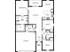 Detailed floor plan showcasing the layout of this home, including the Primary suite and kitchen at 13276 Tula Loop, Astatula, FL 34705