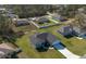 An aerial view of a home in a well-established neighborhood at 2840 Sw 166 Th Ln, Ocala, FL 34473
