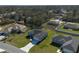 An aerial view of a single Gathering home in a residential neighborhood at 2840 Sw 166 Th Ln, Ocala, FL 34473