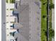 An aerial view of a meticulously planned community with well-manicured lawns and private parking at 3926 Grassland Dr, Orlando, FL 32824