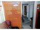 This sliding door view shows a bathroom that includes a toilet and storage at 109 Fern Dr, Debary, FL 32713