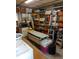 This storage area has shelving and an organization system to maximize space at 109 Fern Dr, Debary, FL 32713