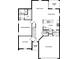 Detailed floor plan showcasing the layout of the home, including the Gathering room, kitchen, bedrooms, and garage at 13430 Leaping Water Way, Astatula, FL 34705